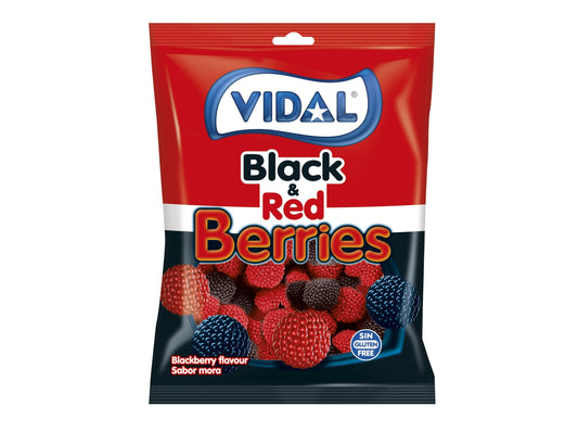 Amoras Pretas e Vermelhas 90g Vidal