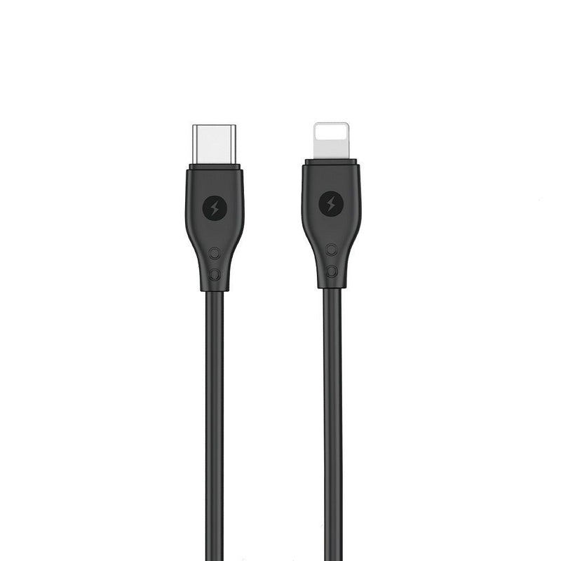 WiWU - Cabo de dados da série Pioneer Wi-C002 USB C para Lightning 30W - Preto