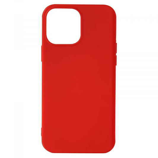 Capa iPhone Silicone iPhone 15 Pro Max Vermelho