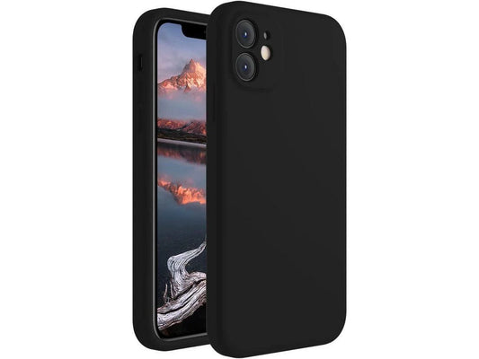 Capa iPhone Silicone 11 Preto - 3D