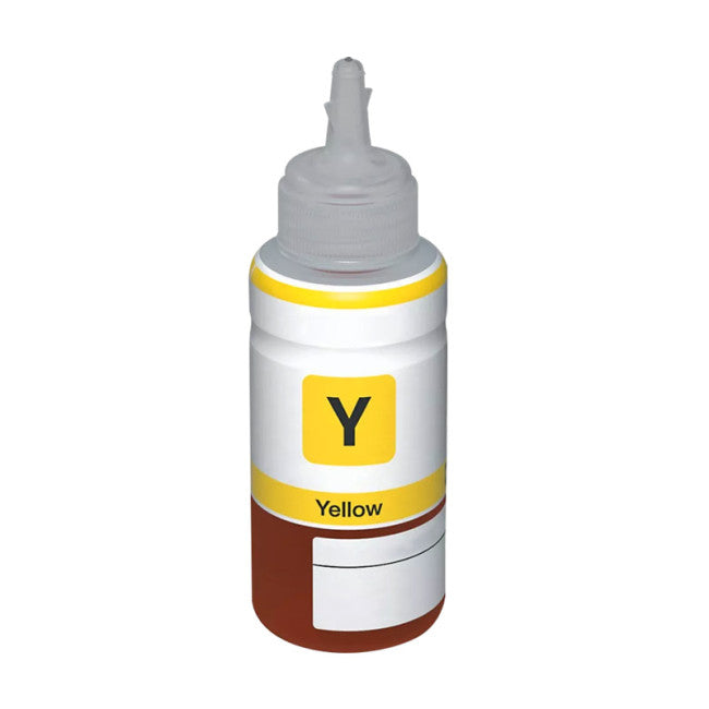 Tinta Epson Amarelo 102 / 103 / 104 / 105 / 106 / 111 / 112 / 113 / T6641 / T6731 / T7741 Compatível Universal 70ml