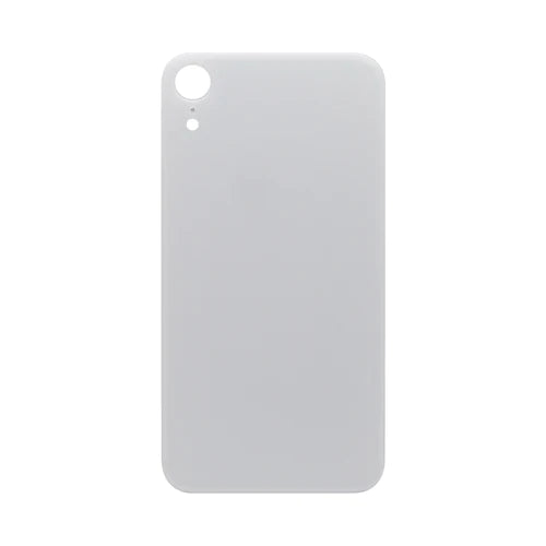 Vidro Traseiro para iPhone Xr Extra Glass Branco (moldura da câmera ampliada)