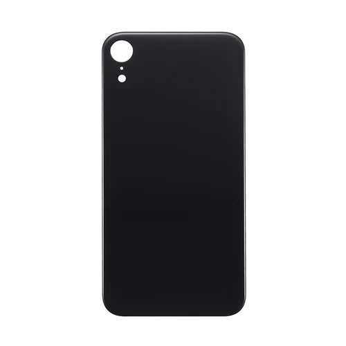 Vidro Traseiro para iPhone Xr Extra Glass Preto (moldura da câmera ampliada)