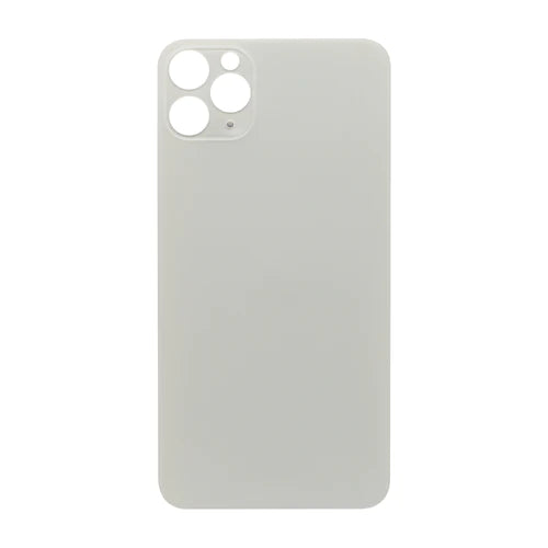 Vidro Traseiro para iPhone 11 Pro Max Extra Glass Branco (moldura da câmera ampliada)