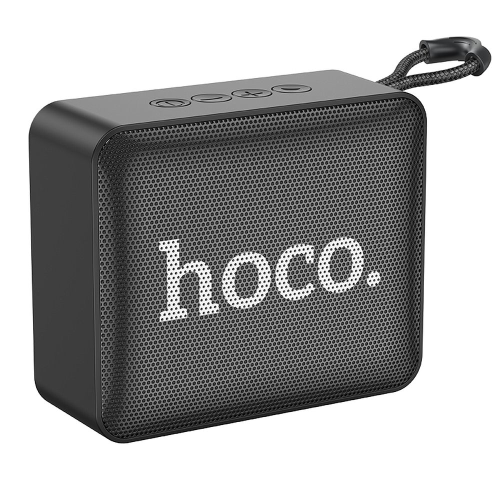 Alto-falante HOCO bluetooth / sem fio Gold Brick Sports BS51 Preto