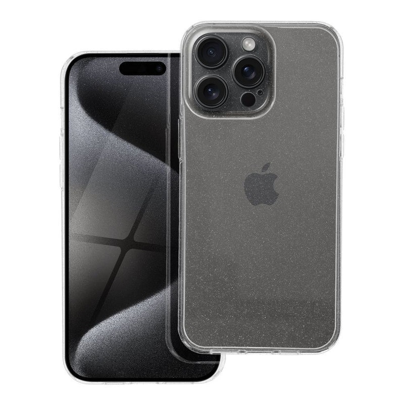 Capa transparente com brilhos 2mm para IPHONE 15 PRO MAX