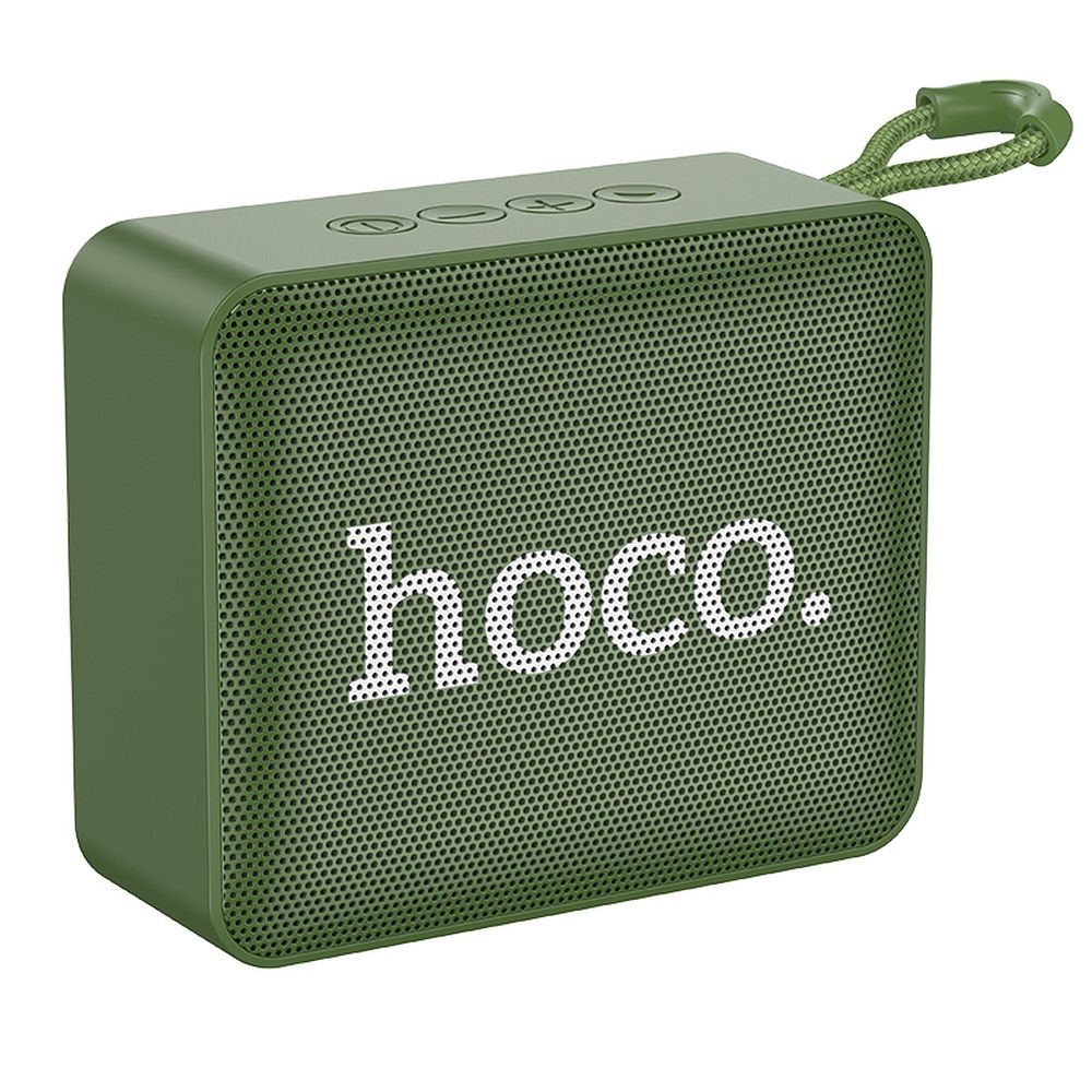 Alto-falante HOCO bluetooth / sem fio Gold Brick Sports BS51 Verde