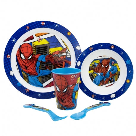 Spider-Man - conjunto de refeição - 5 peças