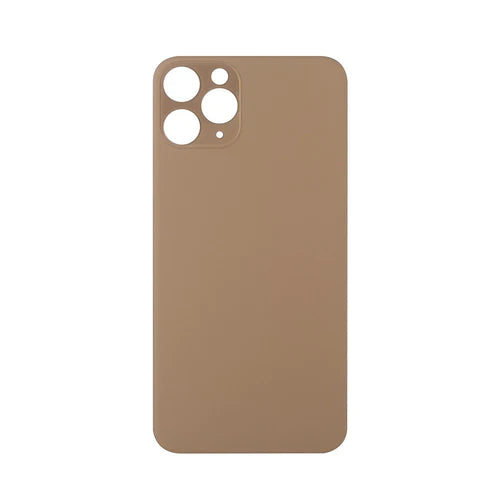 Vidro Traseiro para iPhone 11 Pro Extra Glass Dourado (moldura da câmera ampliada)