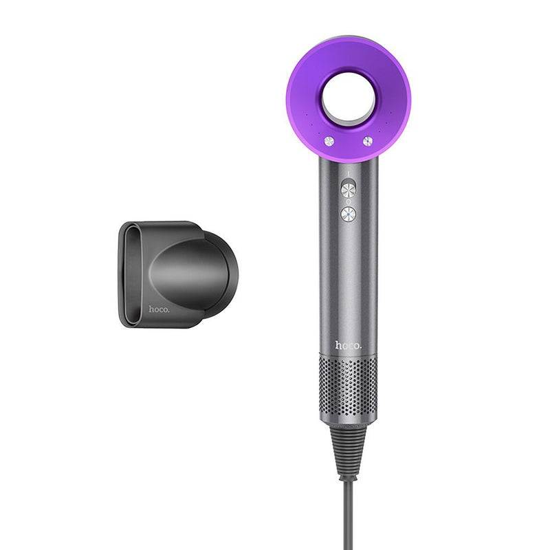 Secador de cabelo HOCO com ionização HP11 roxo EOL (C)