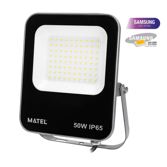 Proyector Led Matel SAMSUNG LED IP65 50W Luz Blanca Fría