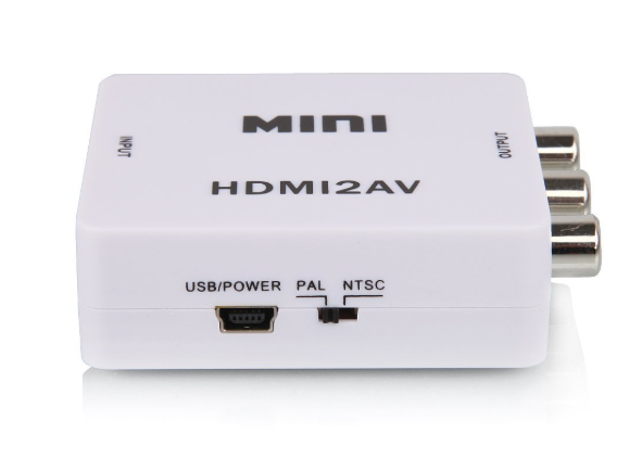 Conversor de Sinal HDMI para AV/RCA 1080p