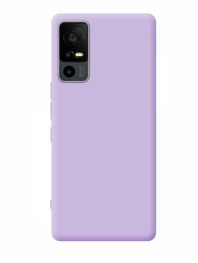 Funda de Silicona Suave TCL 40R 5G con Cámara 3D 