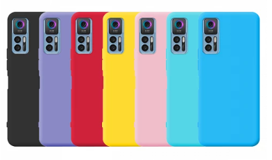 Capa de silicone macio TCL 30 com câmera 3D