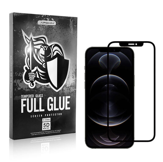 Película de vidrio templado Full Glue 5D iPhone 13/13 Pro/14 