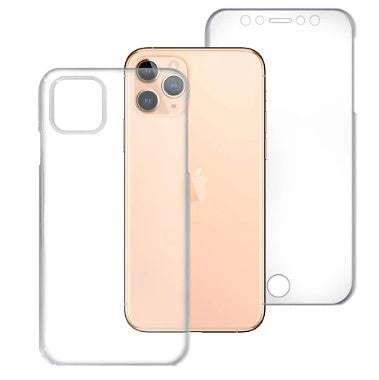 Funda Doble iPhone 11 PRO 5.8 Silicona Transparente 