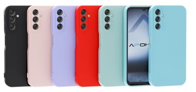 Capa de silicone macia para Samsung A15