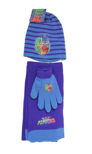 Conjunto Gorro+Gola+Luvas - PJMASKS