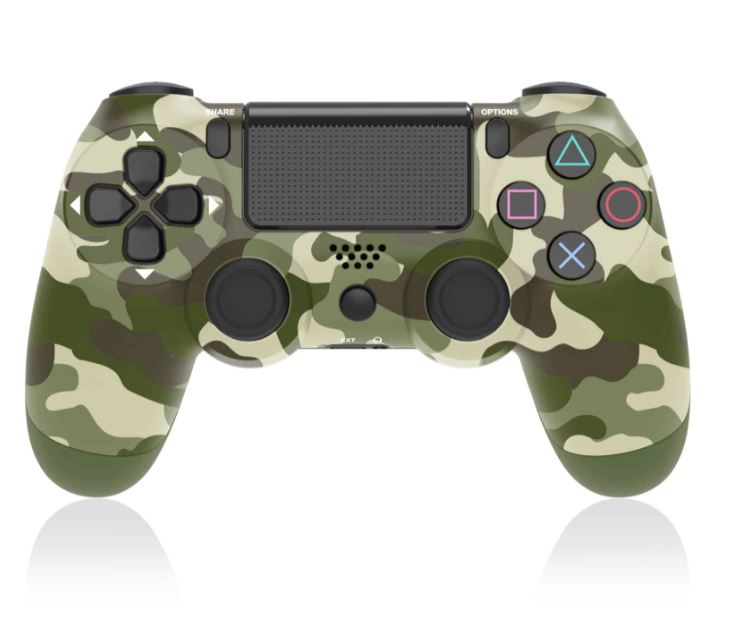 Controlador de Juego GM-004 Compatible con PS4-PC-ANDROID - Verde Ejército