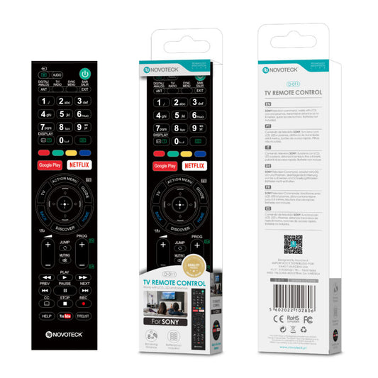 Control remoto de TV Sony D-011 