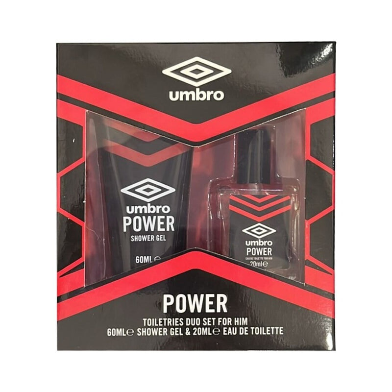 Coffret UMBRO POWER para Homem Gel Banho+ Eau de Toilette