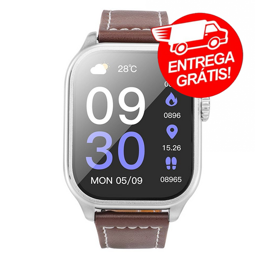 HOCO smartwatch Y17 Relógio esportivo inteligente (versão de chamada) Prata