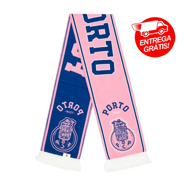 Cachecol Oficial Futebol Clube do porto - tu és o nosso amor - Rosa