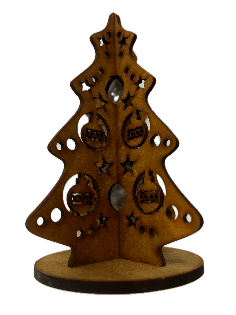 Arvore de Natal 3D MDF