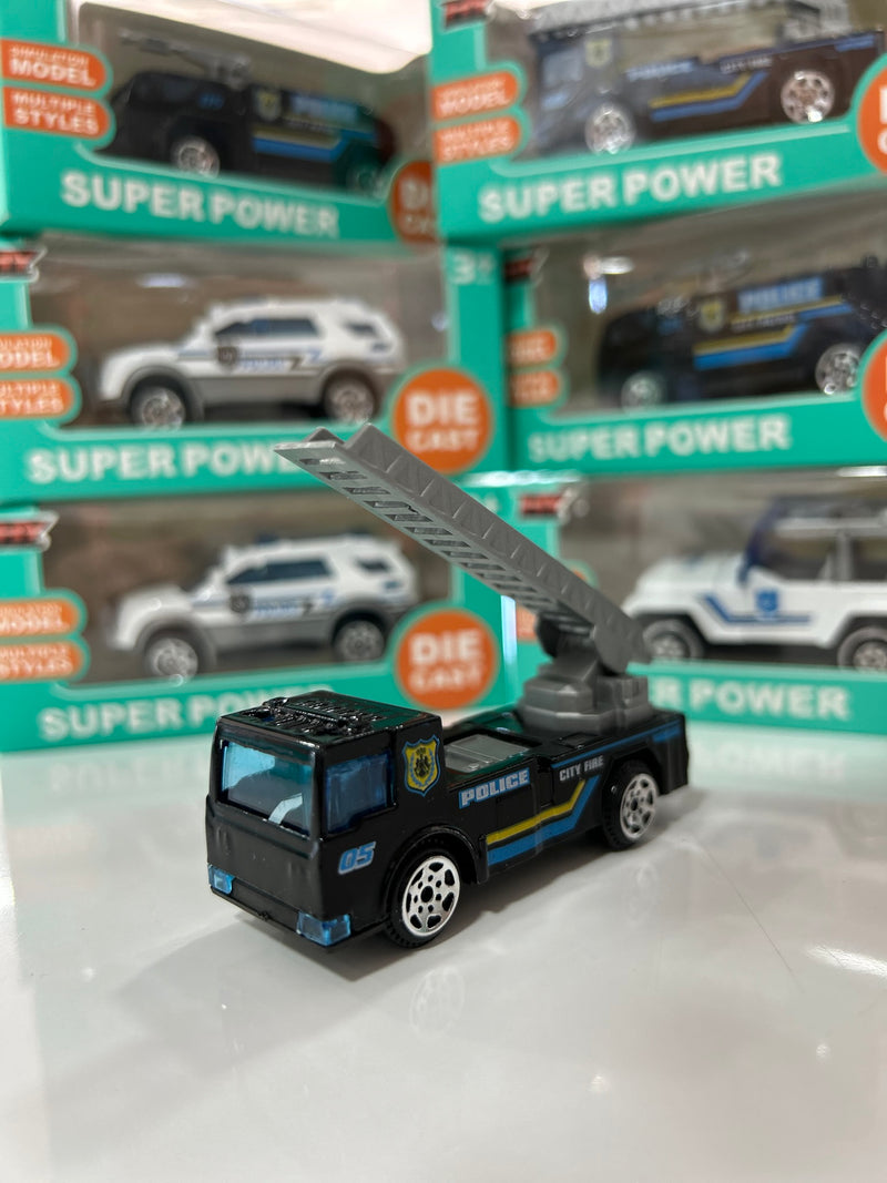 Mini Carrinhos Policia