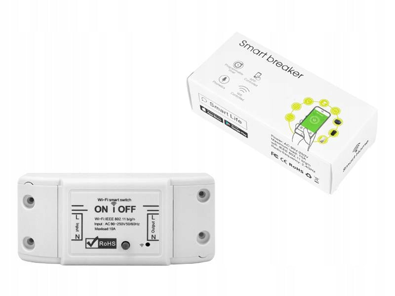 Controlador de interruptor Wifi 230V controlado por teléfono inteligente