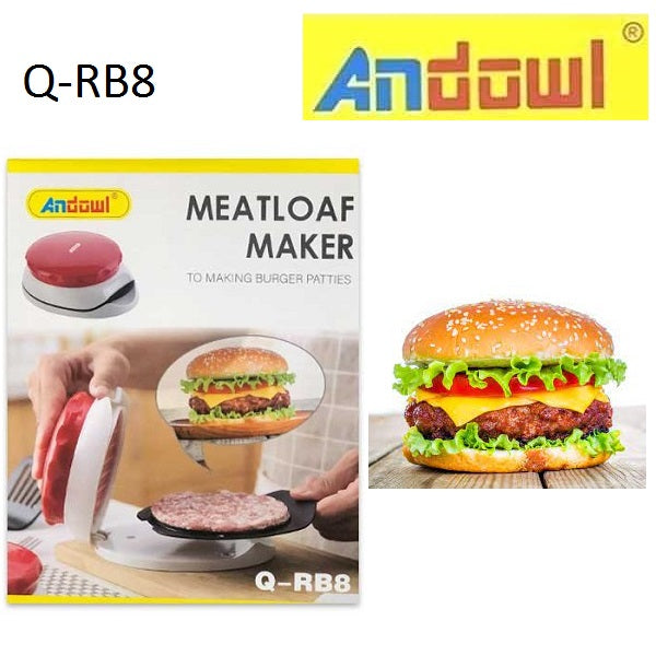 Maquina de Fazer Hamburguer - ANDOWL Q-RB8