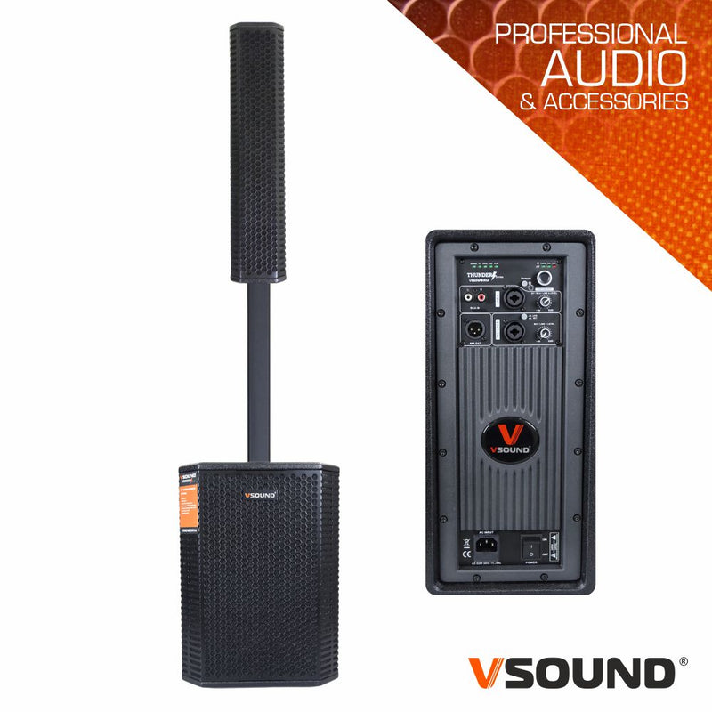 Sistema de Som Amplificado Pro 1.1 10" 800W DSP VSOUND