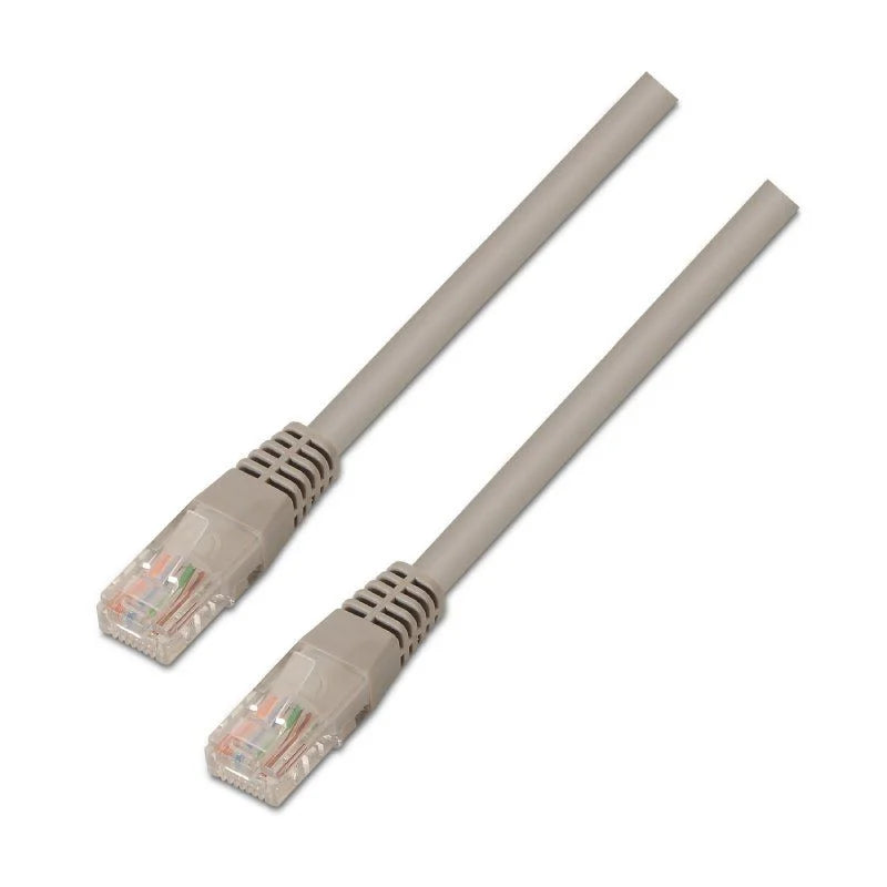 Cabo de Rede RJ45 UTP Aisens A133-0177/ Cat.5e/ 1m/ Cinza