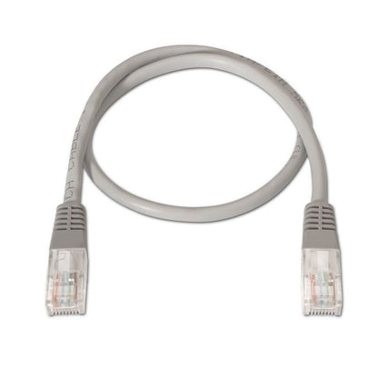 Cabo de Rede RJ45 UTP Aisens A133-0177/ Cat.5e/ 1m/ Cinza