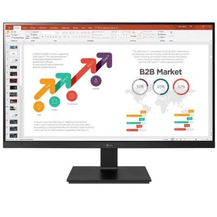 Monitor Profissional LG 27BL650C-B 27"/ Full HD/ Multimídia/ Altura Ajustável/ Preto