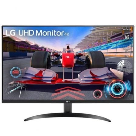 Monitor profissional LG UltraFine 32UR550-B 31,5"/ 4K/ Multimídia/ Altura ajustável/ Preto