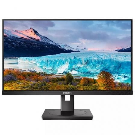 Philips S-Line 242S1AE Monitor profissional de 23,8"/ Full HD/ Multimídia/ Altura ajustável/Preto