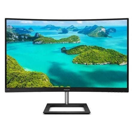 Philips E-Line 328E1CA Monitor Curvo Profissional de 31,5"/ 4K/ Multimídia/ Preto