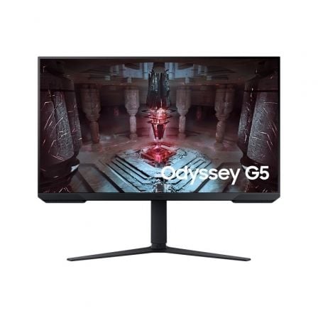 Monitor de jogos Samsung Odyssey G5 S27CG510EU 27"/ QHD/ 1ms/ 165Hz/ VA/ Altura ajustável/ Preto