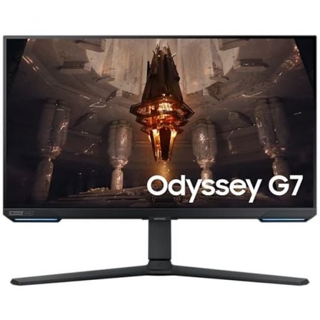 Monitor Gaming Inteligente Samsung Odyssey G7 S28BG700EP 28"/ 4K/ 1ms/ 144Hz/ IPS/ Altura ajustável/ Smart TV/ Multimídia/ Preto