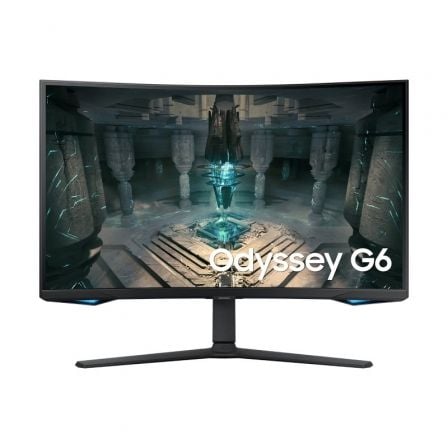 Monitor Gaming Curvo Inteligente Samsung Odyssey G6 S32BG650EU/ 32"/ QHD/ 1ms/ 240Hz/ VA/ Smart TV/ Multimídia/ Preto