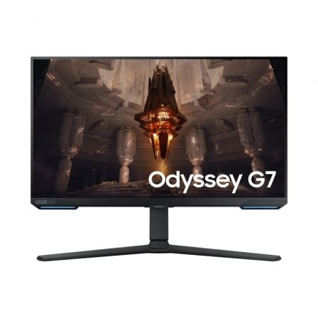 Monitor Gaming Inteligente Samsung Odyssey G7 S32BG700EU 32"/ 4K/ 1ms/ 144Hz/ IPS/ Altura ajustável/ Smart TV/ Multimídia/ Preto