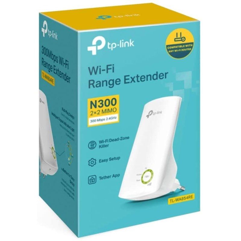 Repetidor Wi-Fi TP-Link TL-WA854RE 300Mbps/ 2 Antenas Internas