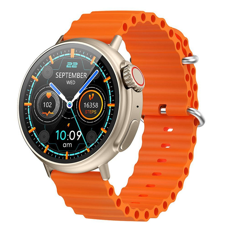 Smartwatch Hoco Y18 Relógio esportivo inteligente (versão de chamada) Laranja