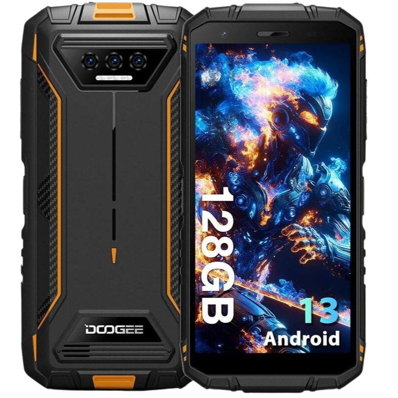 Doogee S41 Plus 4GB/128GB Naranja - smartphone rugged