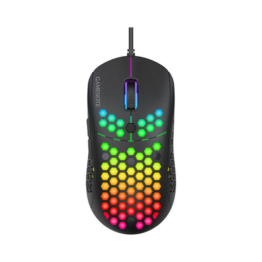 Havit GAMENOTE MS878 RGB 1000-10000 DPI Ratón para juegos