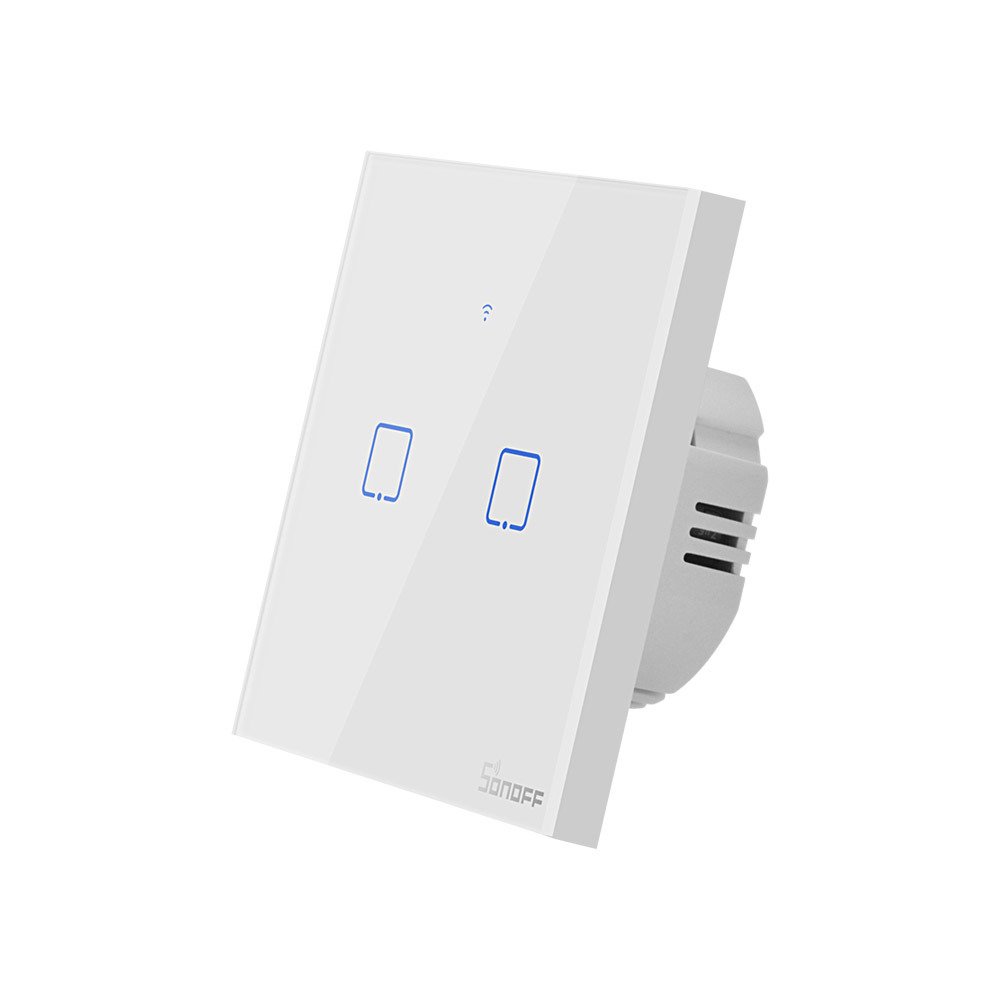 Smart Switch WiFi+RF 433 Sonoff T1 EU TX (2 canales)