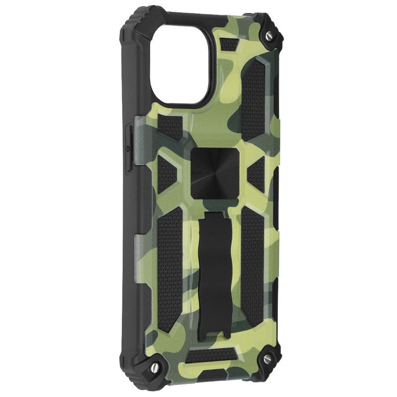 Capa Silicone Blazor series camo lime iPhone 14 Pro Max