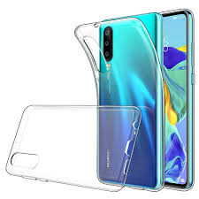 Capa Silicone Transparente Huawei P30 Lite