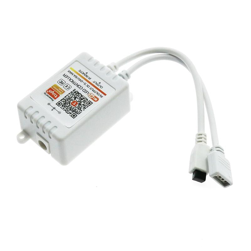 Mini Controlador para Tira Led RGBW con Control Remoto IR / Aplicación Magic Home